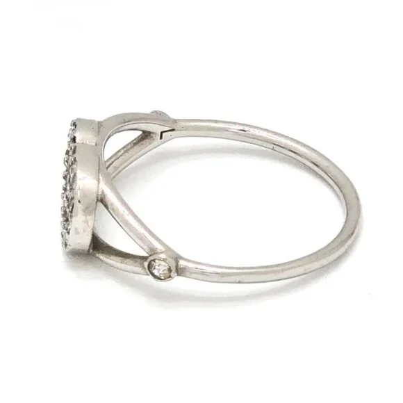 Dior Clair D Lune Clair de Lune Ring L White Crystal CD Signature - Picture 5 of 9